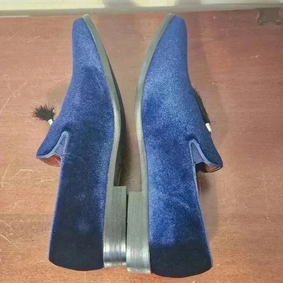 Jump 75 BLUE SUEDE SHOES SIZE 11 EUC NO ISSUES - Picture 7 of 11